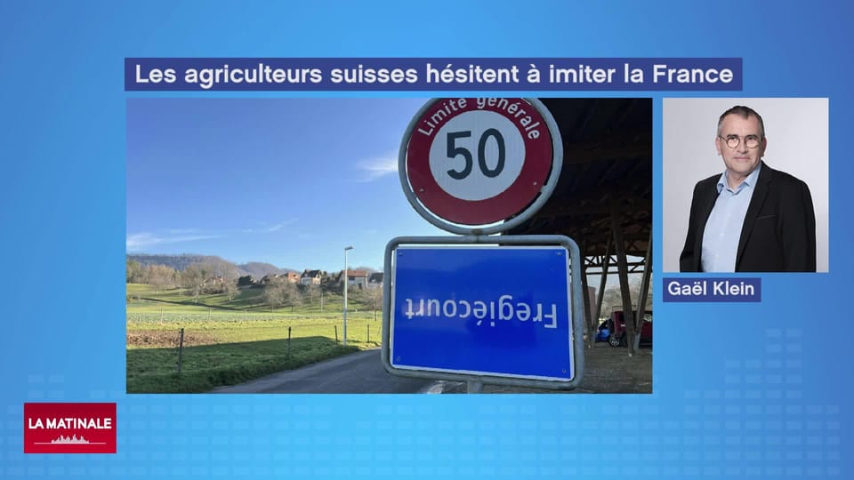 Les agriculteurs suisses hésitent à imiter la France, reportage au Jura ...