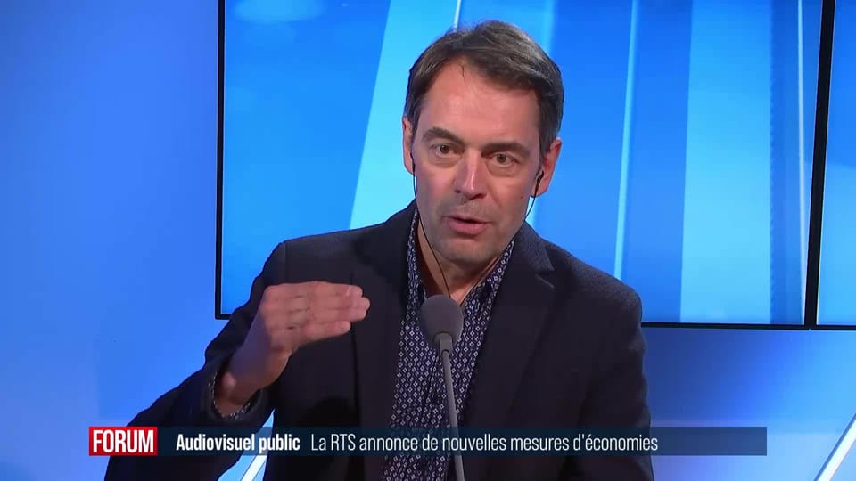 Mesure d’économie à la RTS, qui va supprimer 55 postes: interview de ...