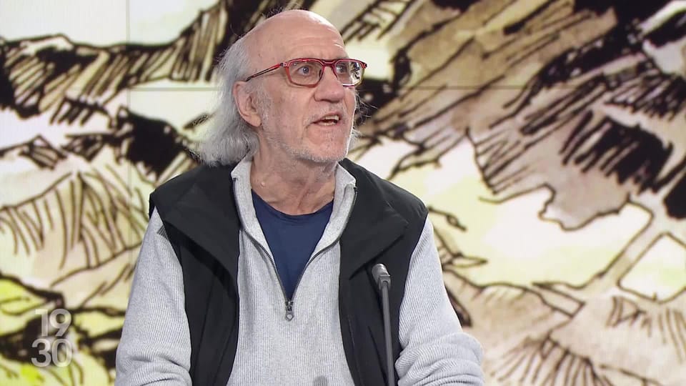 Derib, alias Claude de Ribaupierre est l'invité du 19:30 - 19h30 - Play RTS