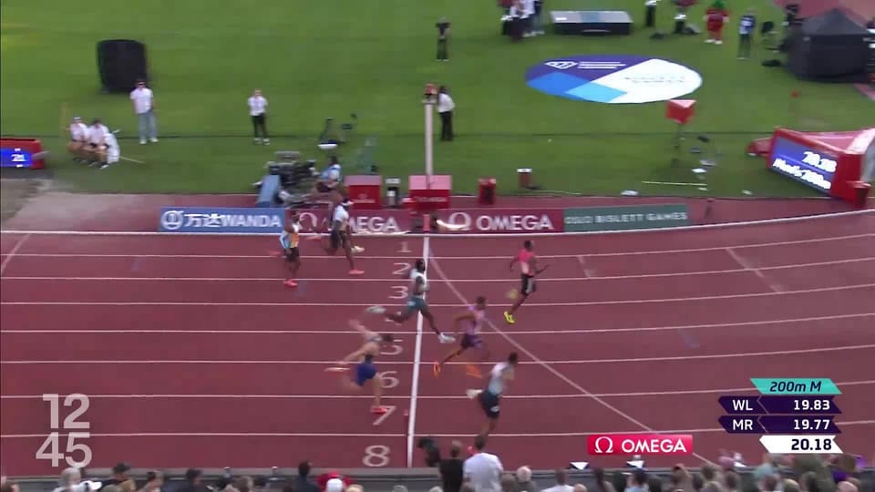 Ligue de diamant: Timothé Mumenthaler bat son record sur 200m à Oslo ...