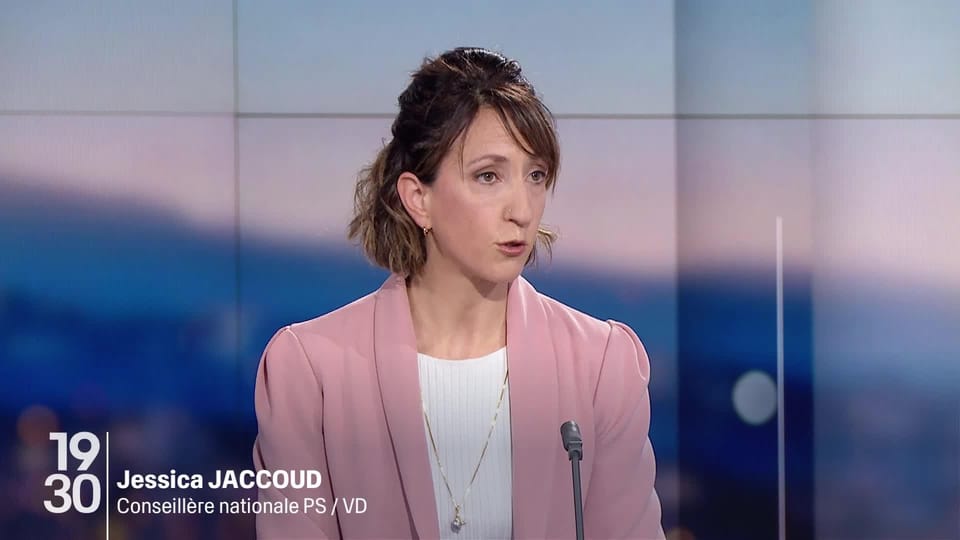 Interview de Jessica Jaccoud, avocate et conseillère nationale - 19h30 ...