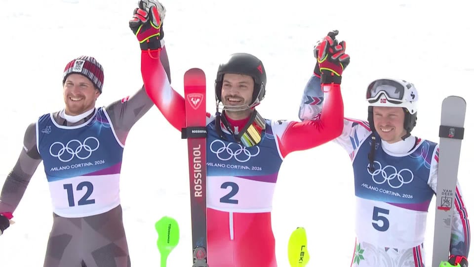 Slalom, 2e manche messieurs: Loïc Meillard (SUI) est champion olympique ...