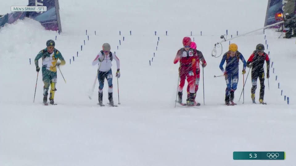 Sprint, demi-finale messieurs: Jon Kistler (SUI) file en finale - JO ...
