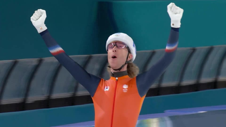 Mass start messieurs, finale : Jorrit Bergsma (NED) en or après sa ...