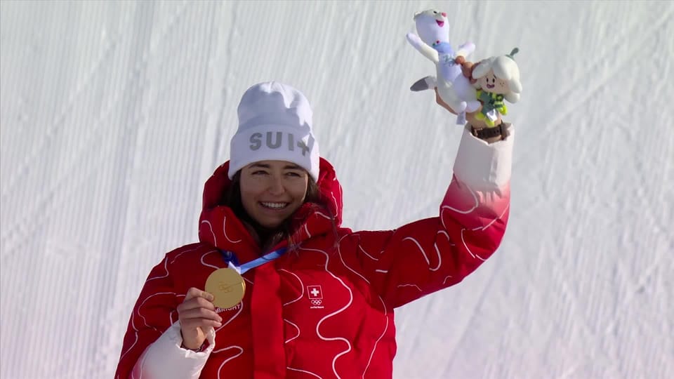 Slopestyle, finale dames: Mathilde Gremaud (SUI) décorée d'or - JO Jeux ...