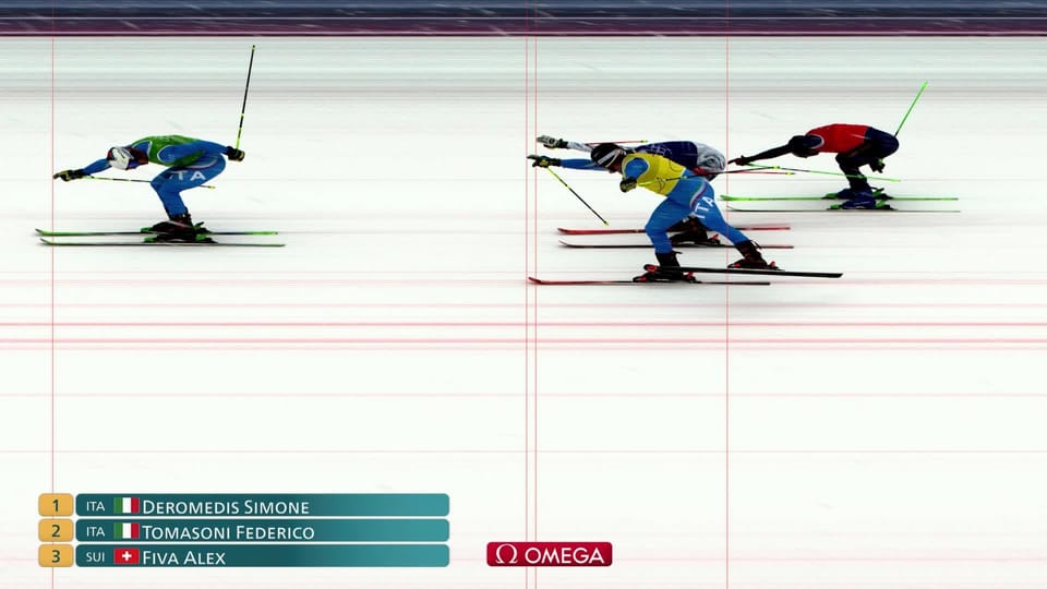 Skicross messieurs: Alex Fiva (SUI) décroche le bronze à la photo ...
