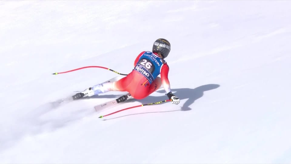 Val di Fassa (ITA), descente dames: la performance de Delia Durrer (SUI) - Ski alpin - Descente femmes - Play RTS