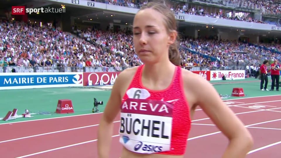 Selina Büchel läuft in Paris Schweizer Rekord