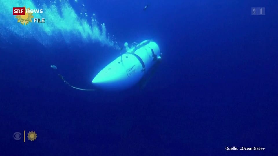 U-Boot bei der Titanic: Sauerstoff wird knapp