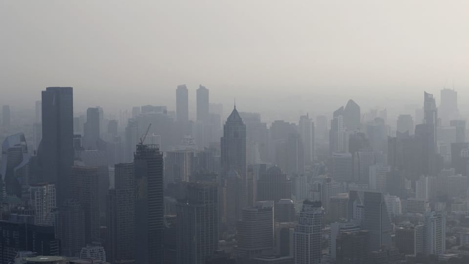 Der Smog in Bangkok hat verschiedene Ursachen