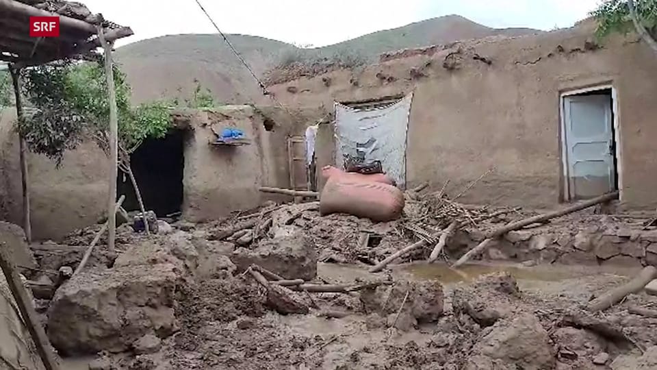 Grosse Zerstörung nach Überschwemmungen in Afghanistan
