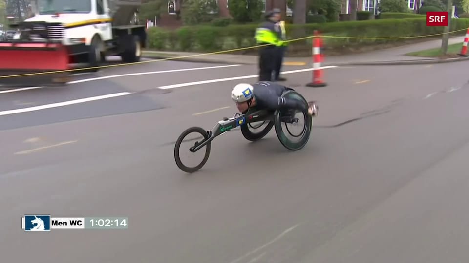 Zusammenfassung Boston-Marathon Rollstuhl
