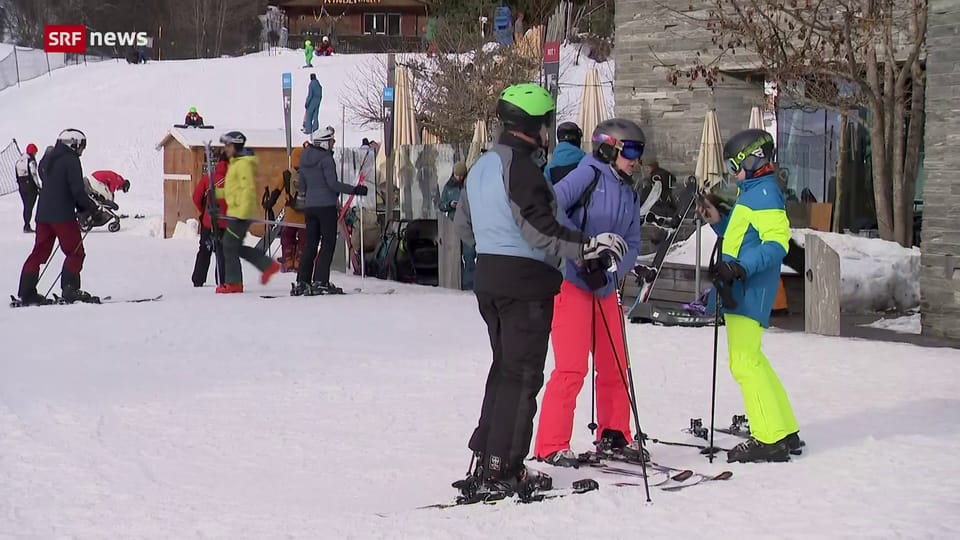 Positive Zwischenbilanz für die Schweizer Skigebiete