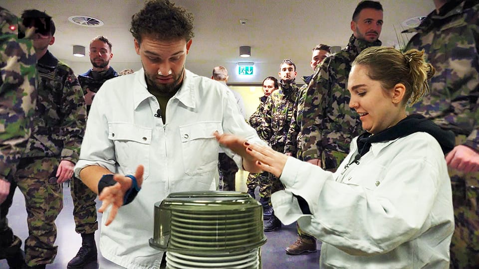 Kochen für die Schweizer Armee – ist das die härteste Funktion im Militär?