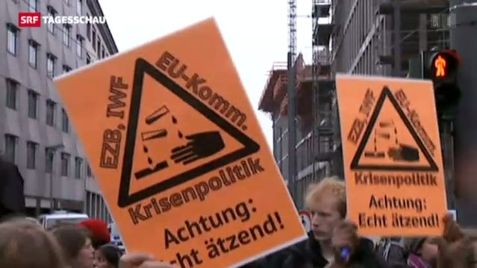 Blockupy in Frankfurt