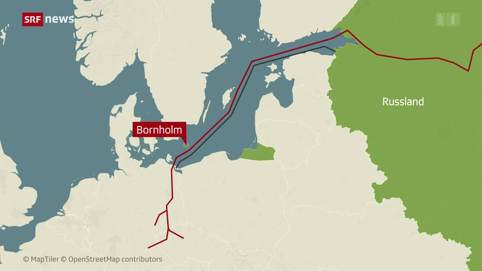 Lecks in den Nordstream-Pipelines