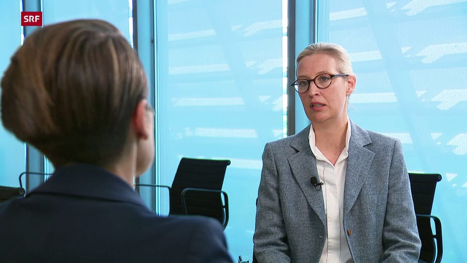 Alice Weidel: «Ich habe einen regen Austausch mit SVP-Politikern»