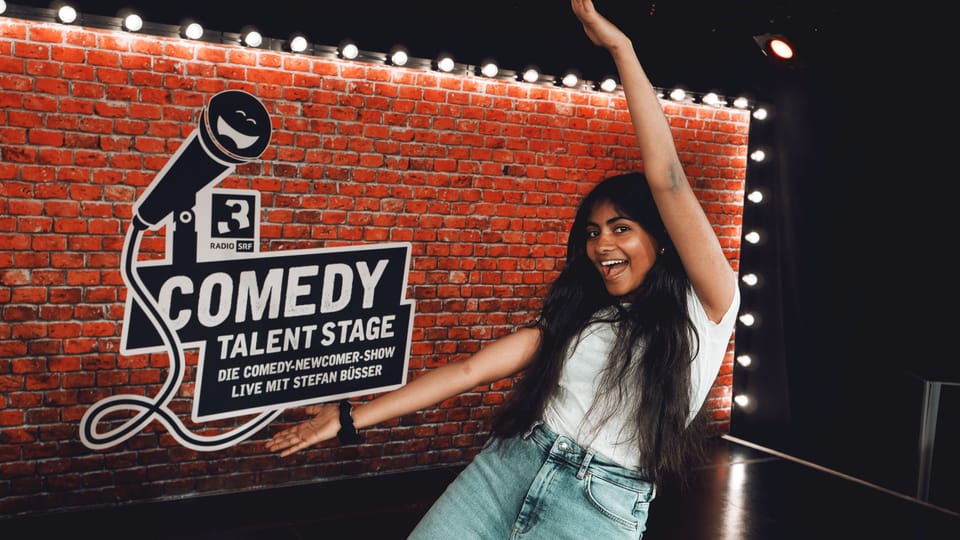 Archiv: Reena Krishnaraja auf der SRF 3 «Comedy Talent Stage»