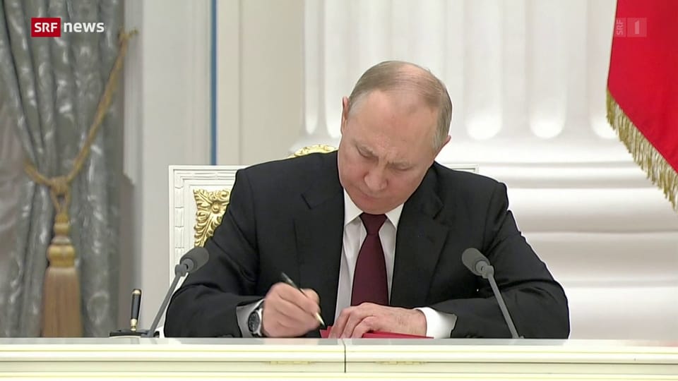 Putin beordert Truppen in die Ostukraine