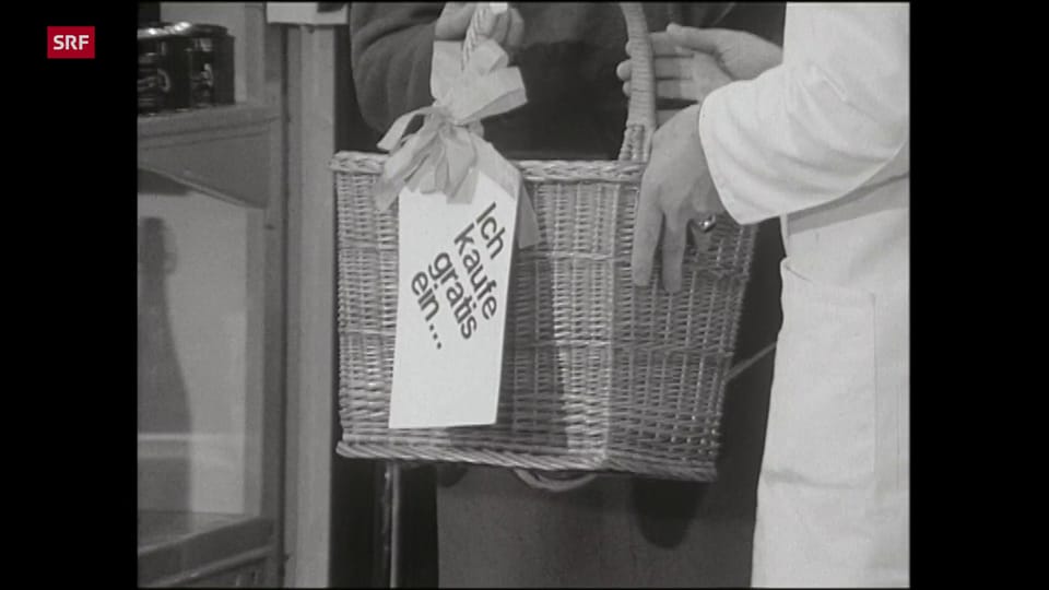 1 Minute gratis Einkaufen im Supermarkt (1967) 