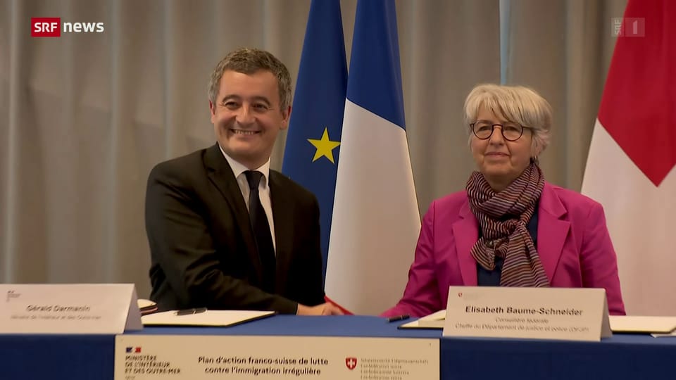 Frankreich und die Schweiz wollen gemeinsam gegen irreguläre Immigration vorgehen