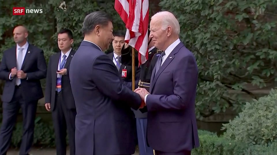 Archiv: Annäherungen zwischen Biden und Xi