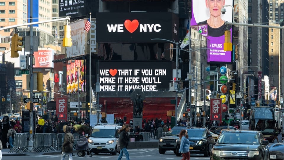Ein neuer Slogan für New York