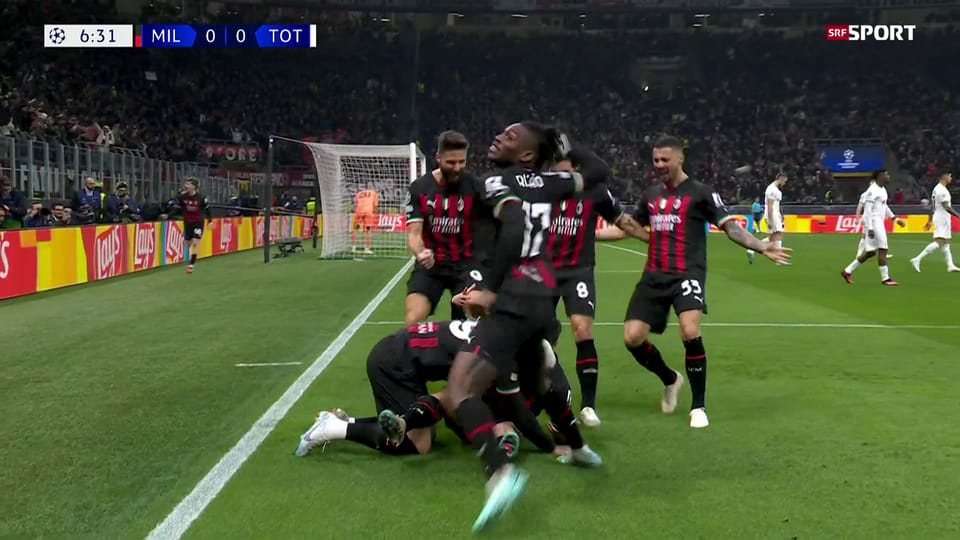 Hinspiel: Milan-Tottenham 1:0
