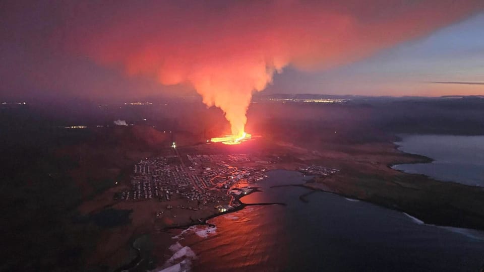 Der Ort Grindavík ist derzeit nicht mehr bewohnbar