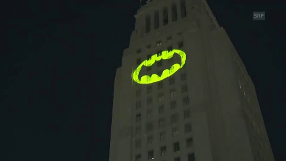 «Batman»-Signal: Statt in Gotham City in L.A.