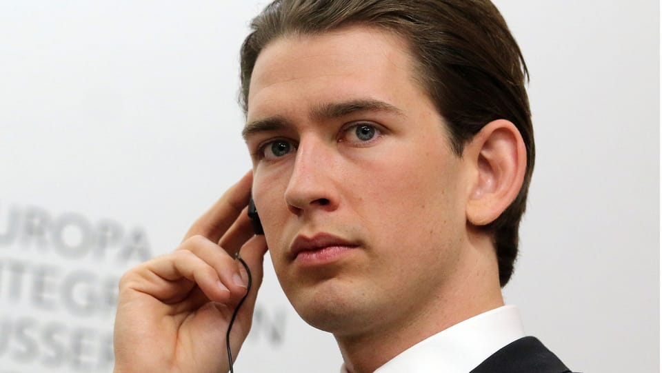 Österreichs junger Aussenmninister: Gute Noten für Kurz nach 100 Tagen