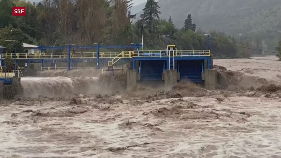 Überschwemmungen in Chile