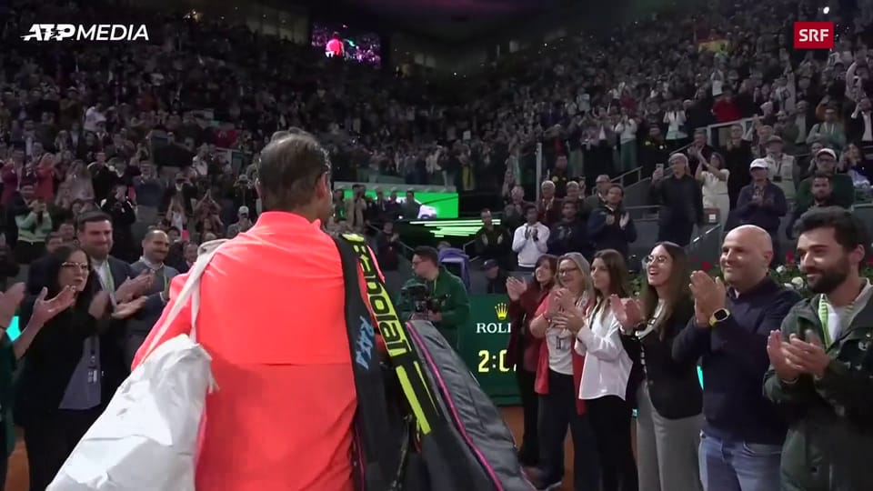 Emotionaler Abgang von Rafael Nadal in Madrid