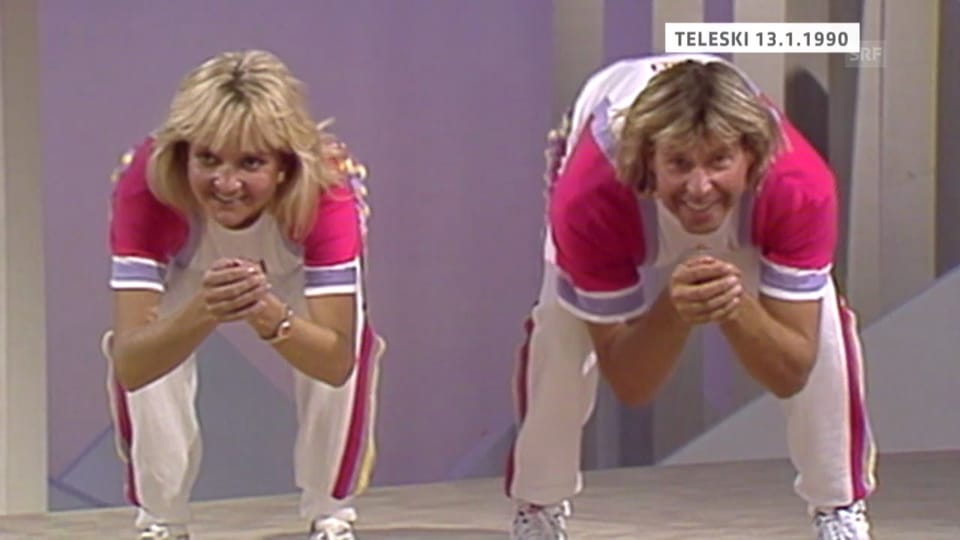 Teleski-Sendung im Schweizer Fernsehen (1990)