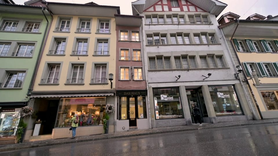 Das schmalste Haus der Schweiz 