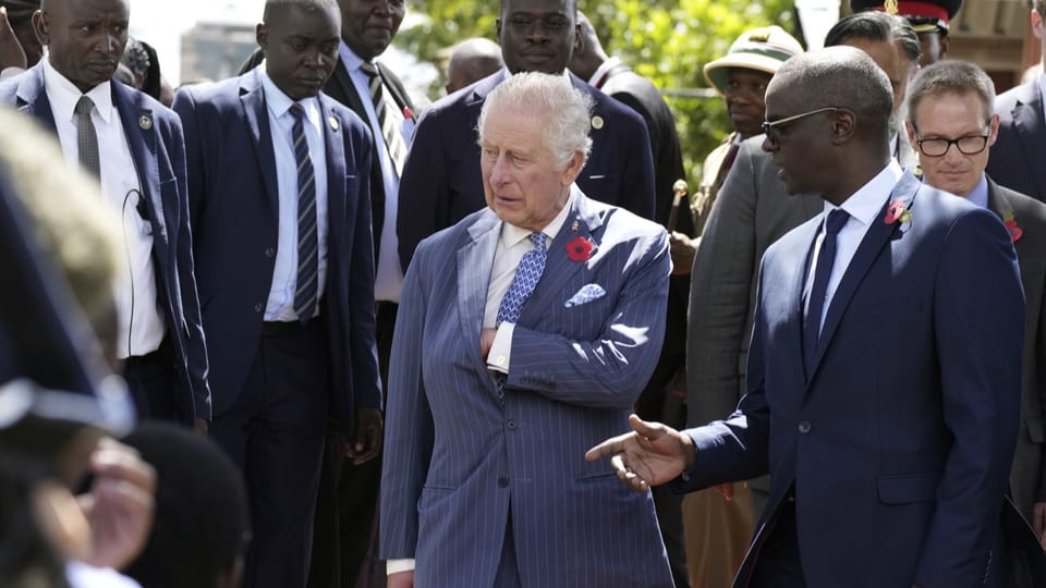König Charles in Kenia – Wunsch nach Entschuldigung wird laut