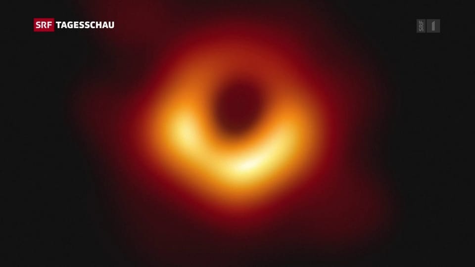 Aus dem Archiv: Erstes Abbild eines «schwarzen Lochs»