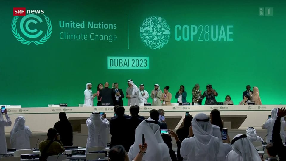 COP28 in Dubai: Absicht zur Abkehr von fossilen Brennstoffen