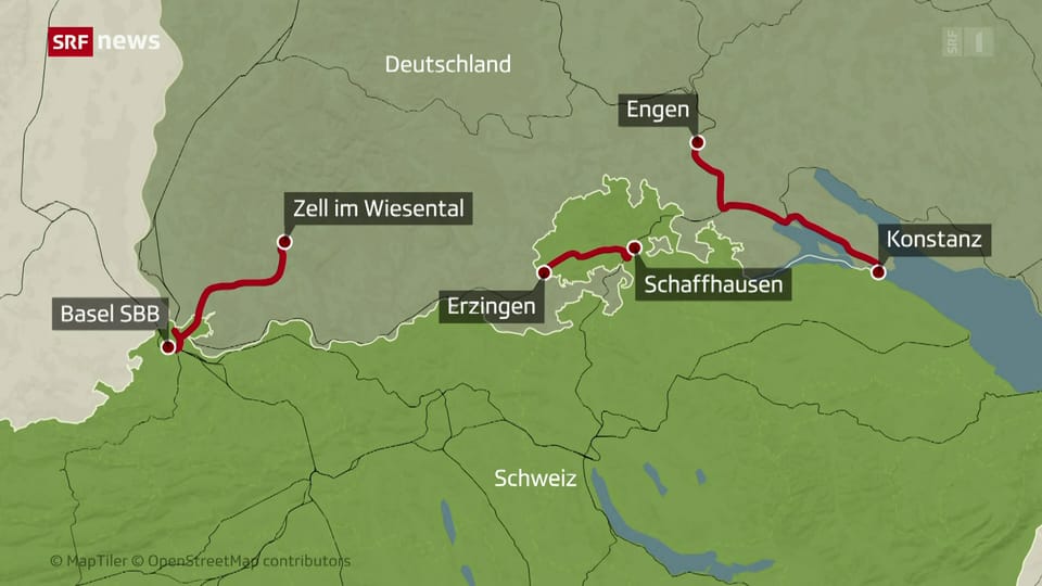 Bahnstreik in Deutschland – Schweiz auch betroffen