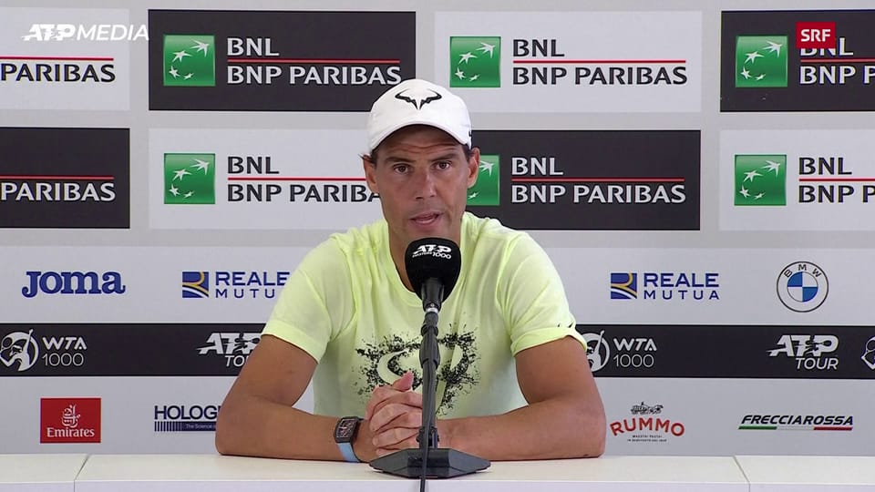 Nadal: «... dann ist der Moment gekommen, eine Entscheidung zu treffen» (engl.)