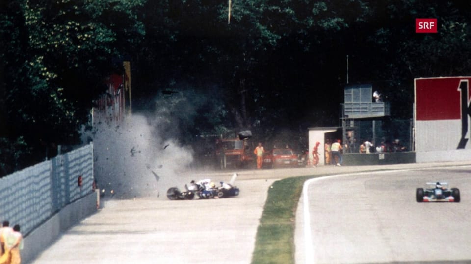 La mort d'Ayrton Senna il matg 1994 ad Imola