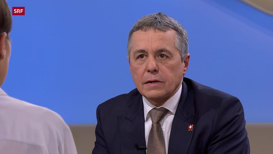 Bundesrat Cassis: «Wir tun gut daran, besorgt zu sein»