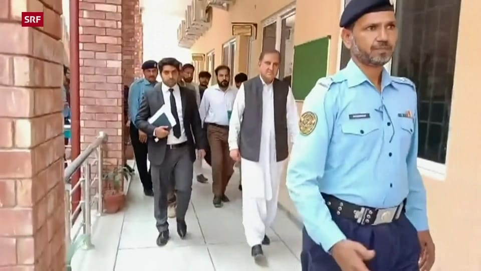 Shah Mahmood Qureshi wird festgenommen