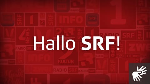 Hallo SRF! in Gebärdensprache