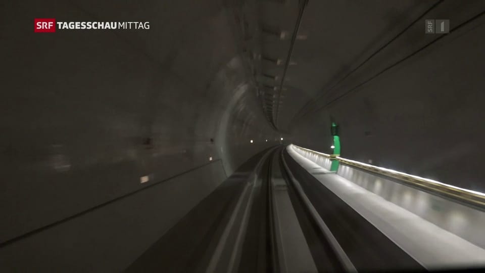Sommaruga zur Inbetriebnahme des Ceneri-Basistunnels