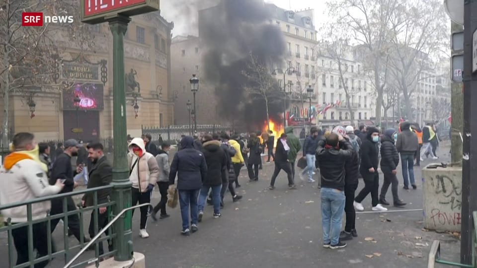 Nach Attentat: Erneut Ausschreitungen in Paris