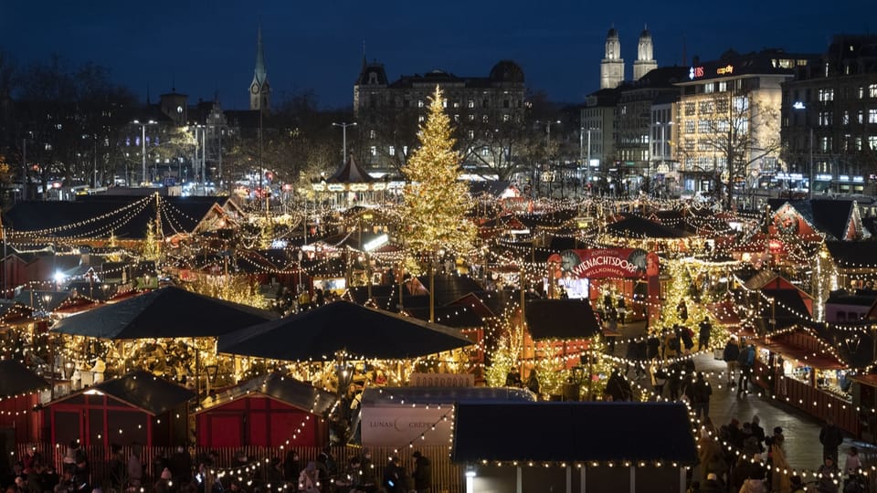 Erhöhte Polizeipräsenz an Schweizer Weihnachtsmärkten