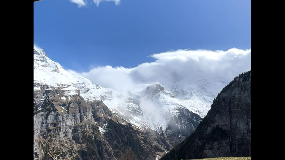 Föhnwand in den Berner Alpen, 26. März, Urs von Allmen