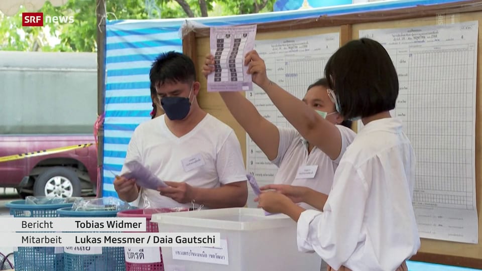 Langes Warten aufs Ergebnis der thailändischen Parlamentswahl