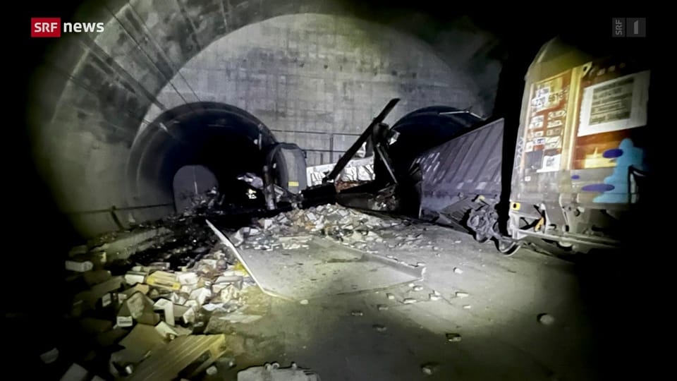 Gotthard-Basistunnel länger gesperrt als erwartet